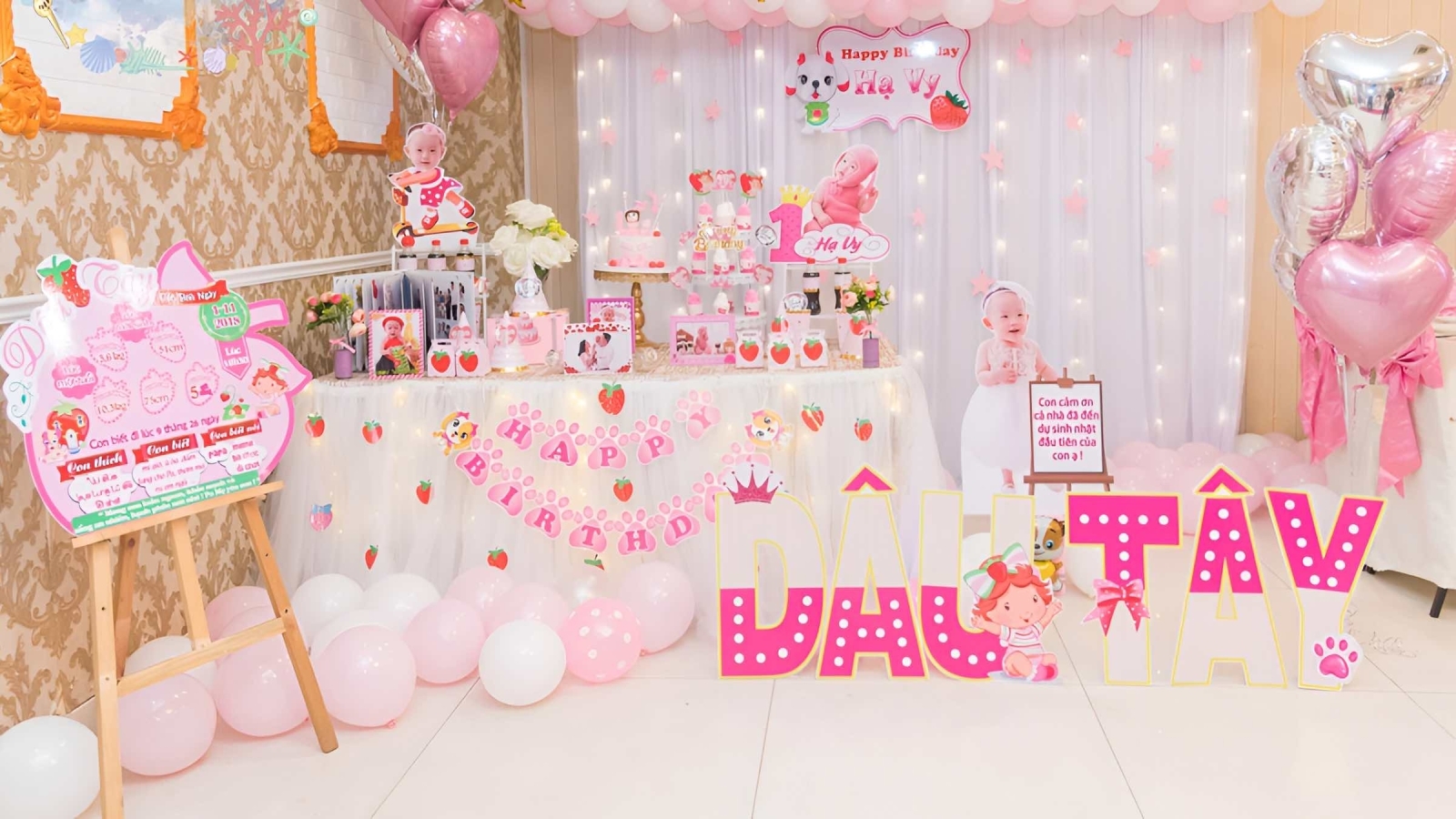 Gợi ý 50+ mẫu thi công backdrop sinh nhật ấn tượng cho bé