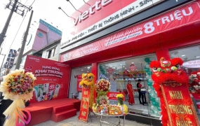 THI CÔNG TRỌN GÓI POSM - KHAI TRƯƠNG - ROADSHOW - CỬA HÀNG VIETTEL QUANG TRUNG