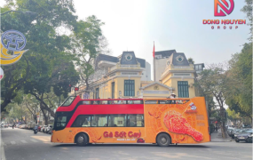 TỔ CHỨC ROADSHOW XE BUS 2 TẦNG  - JOLLIBEE