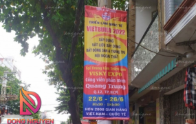 TREO PHƯỚN DỌC QUẢNG CÁO -  VIETBUILD