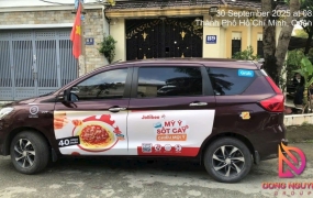 CHIẾN DỊCH QUẢNG CÁO TRỌN GÓI GRAB CAR - JOLLIBEE