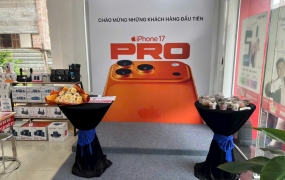 TỔ CHỨC SỰ KIỆN MỞ BÁN IPHONE 17 TRÊN CHUỖI VIETTEL STORE 