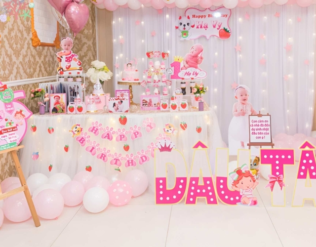 Gợi ý 50+ mẫu thi công backdrop sinh nhật ấn tượng cho bé