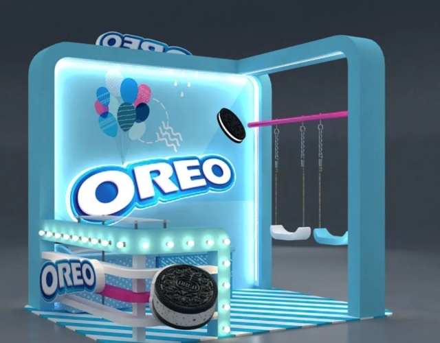 Dịch vụ thi công booth quảng cáo trọn gói: thiết kế đẹp và báo giá xưởng