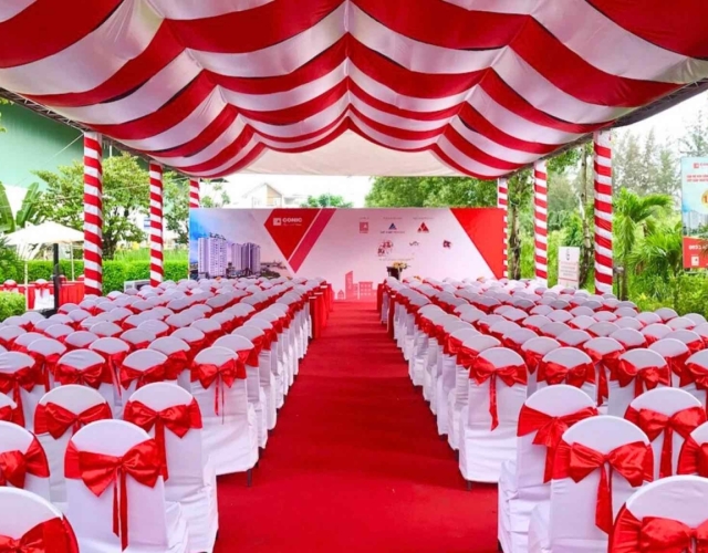 Bảng giá cho thuê bàn ghế sự kiện tại TP HCM