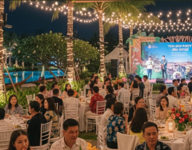 Gợi ý concept tổ chức year end party ngoài trời và trong nhà: ý tưởng độc đáo