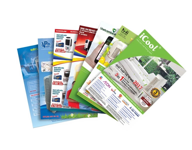 Báo giá in tờ rơi quảng cáo giá rẻ - cập nhật bảng chi phí mới nhất