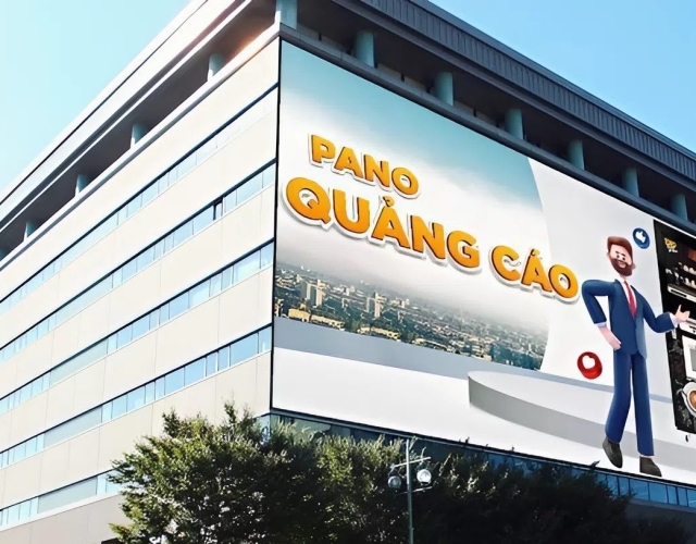 Thiết kế pano quảng cáo chuẩn in ấn: báo giá và quy trình
