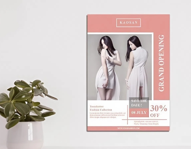 Tổng hợp các mẫu in tờ rơi khai trương đẹp và thu hút khách nhất