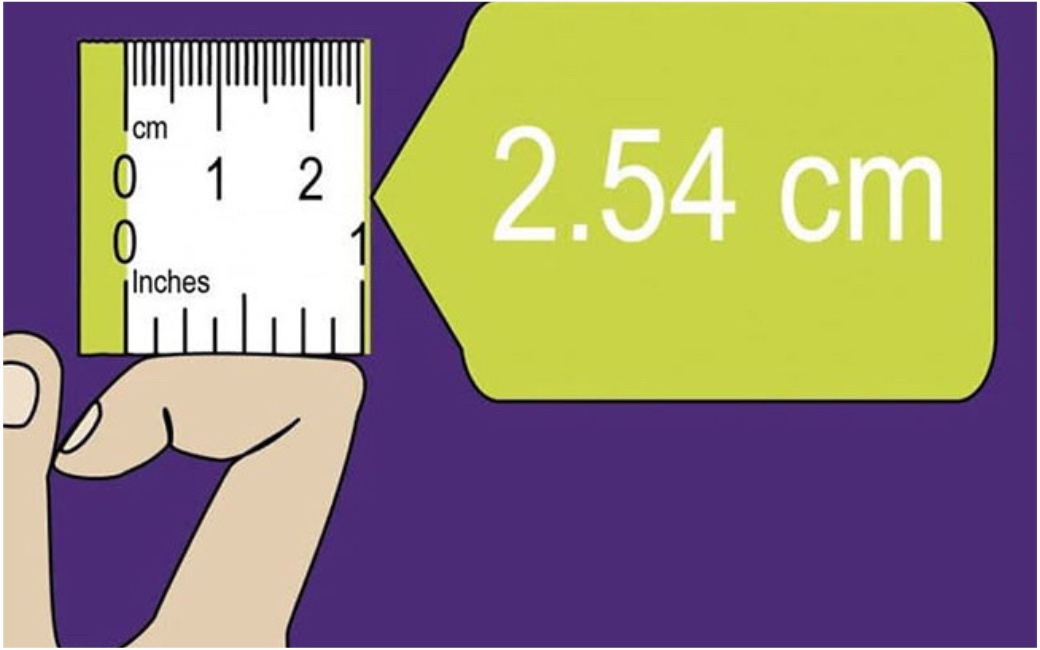 1 inch bằng bao nhiêu cm trong Word