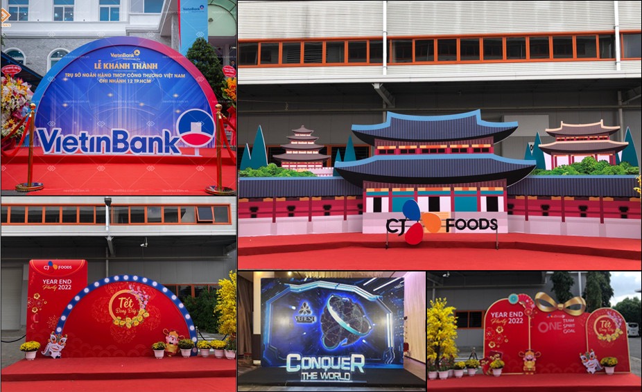 Backdrop chất liệu Formex đồi hỏi sự tinh tế 