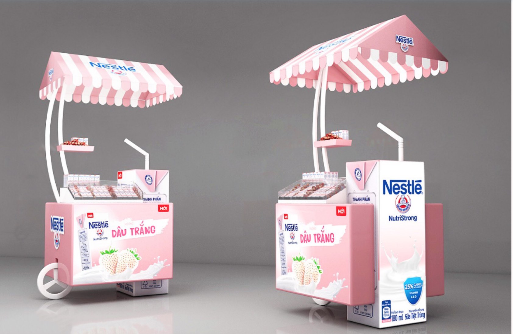 Booth activation (booth sampling)