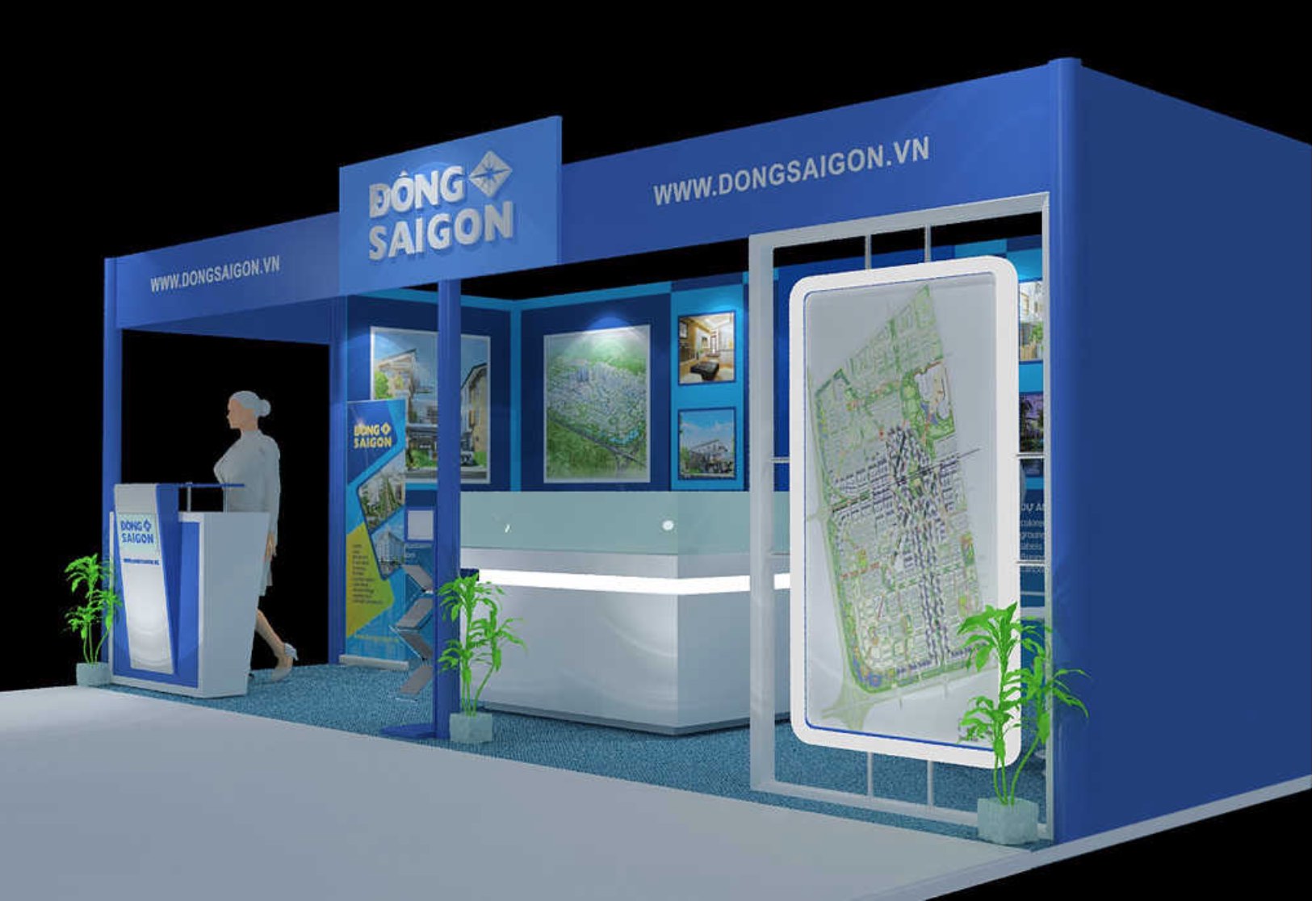 Booth triển lãm (exhibition booth)