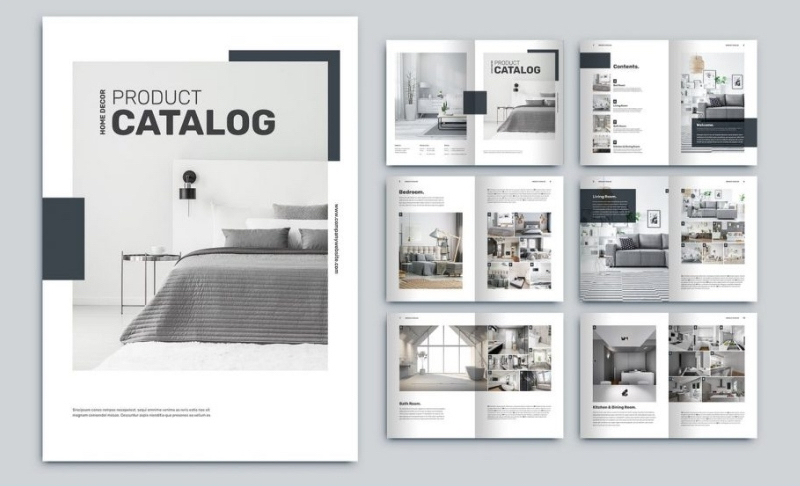 Mẫu catalogue nội thất