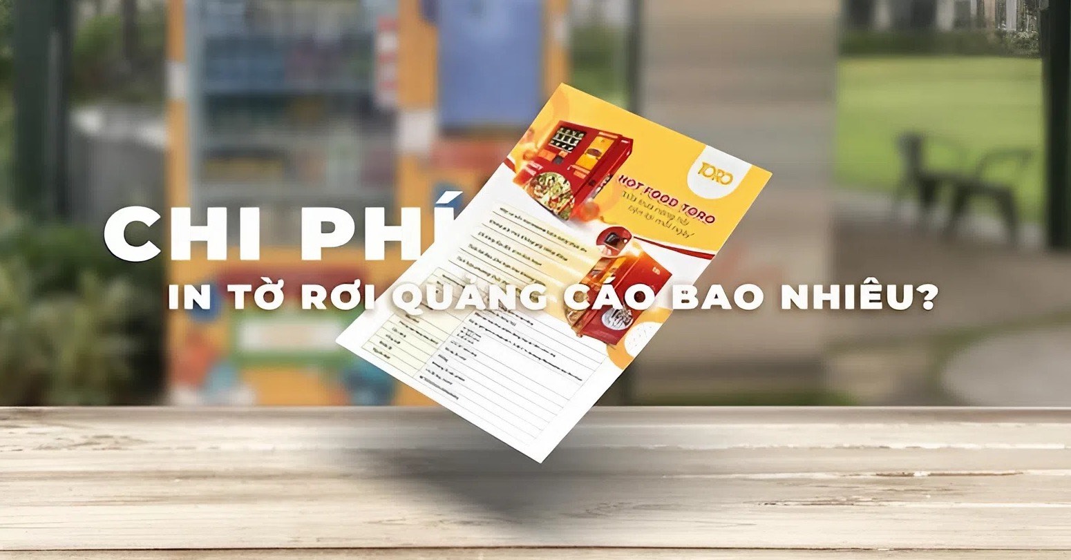 Chi phí in tờ rơi quảng cáo 