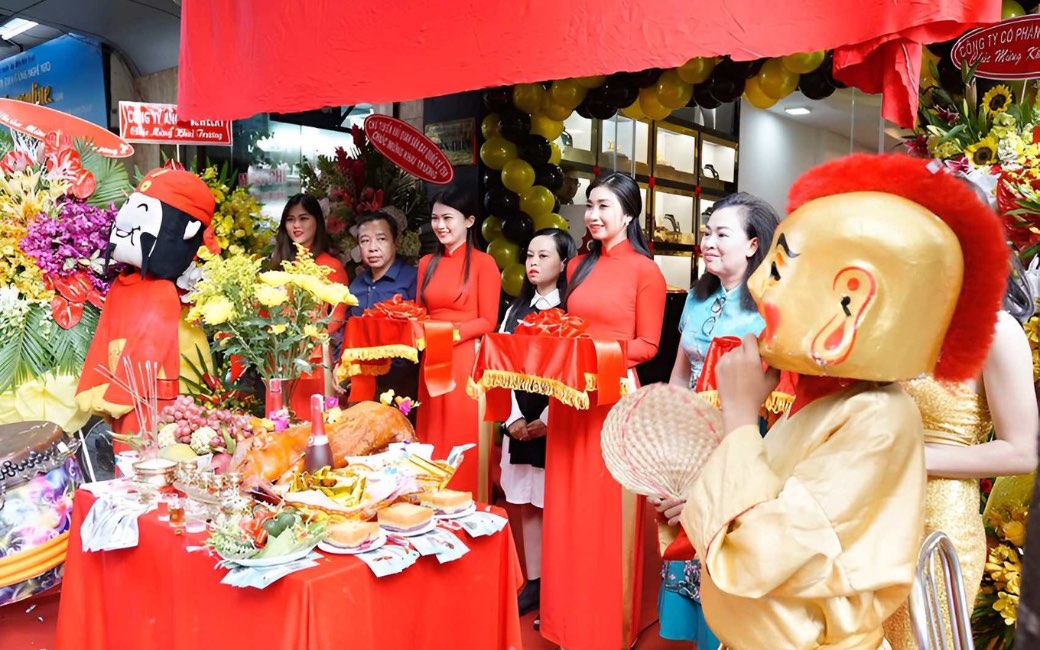 Cúng khai trương quán ăn