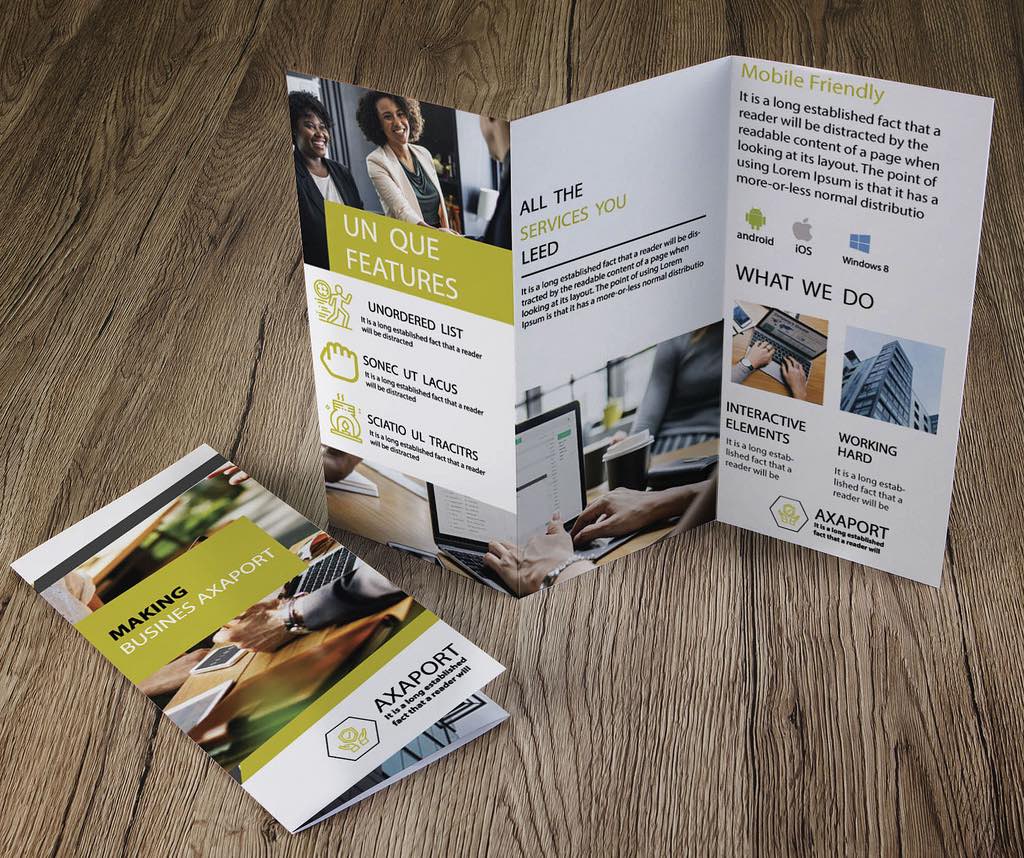 In tờ rơi kỹ thuật số