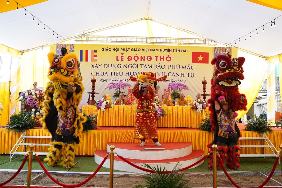 Lễ khởi công động thổ xây dựng ngôi Tam Bảo, nhà Mẫu chùa Linh Cảnh 