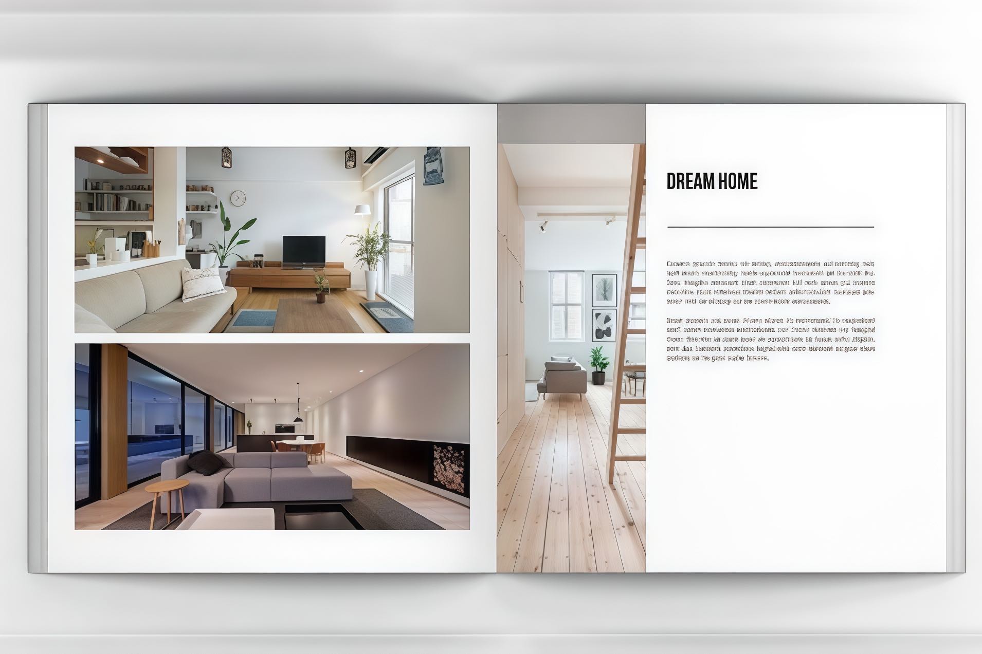 Mẫu In catalogue nội thất và kiến trúc