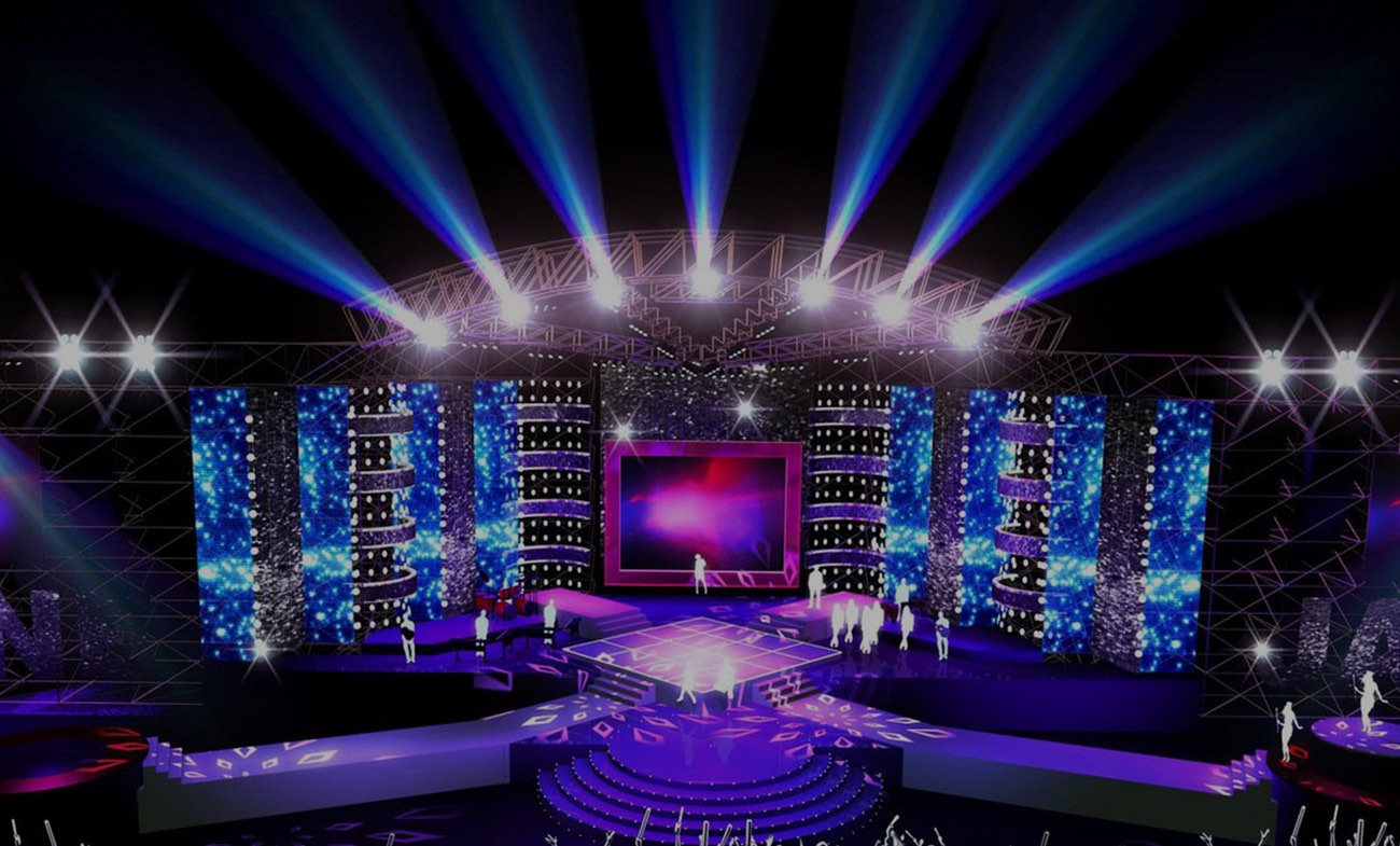 Mẫu sân khấu year end party đẹp và ấn tượng