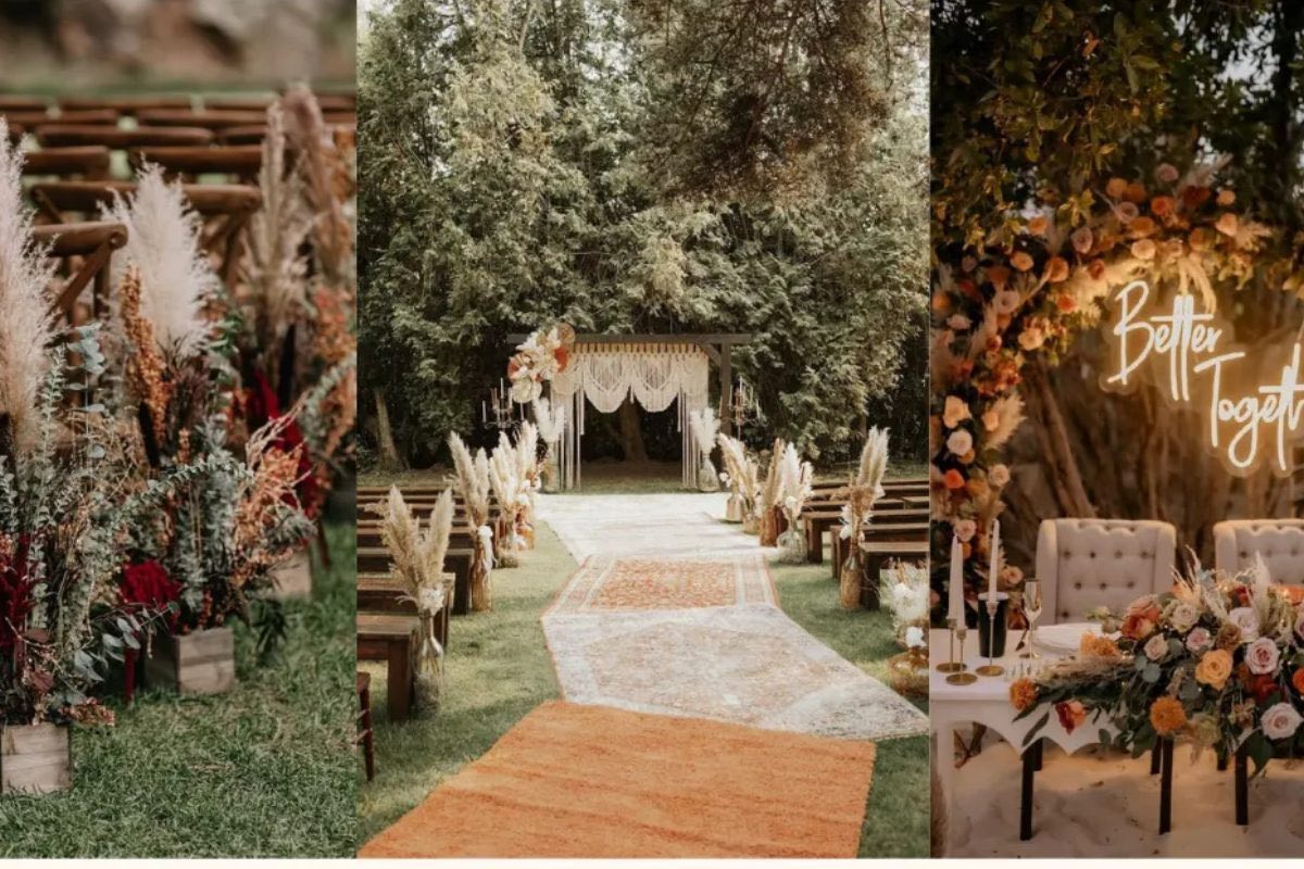 Phong cách đám cưới Bohemian