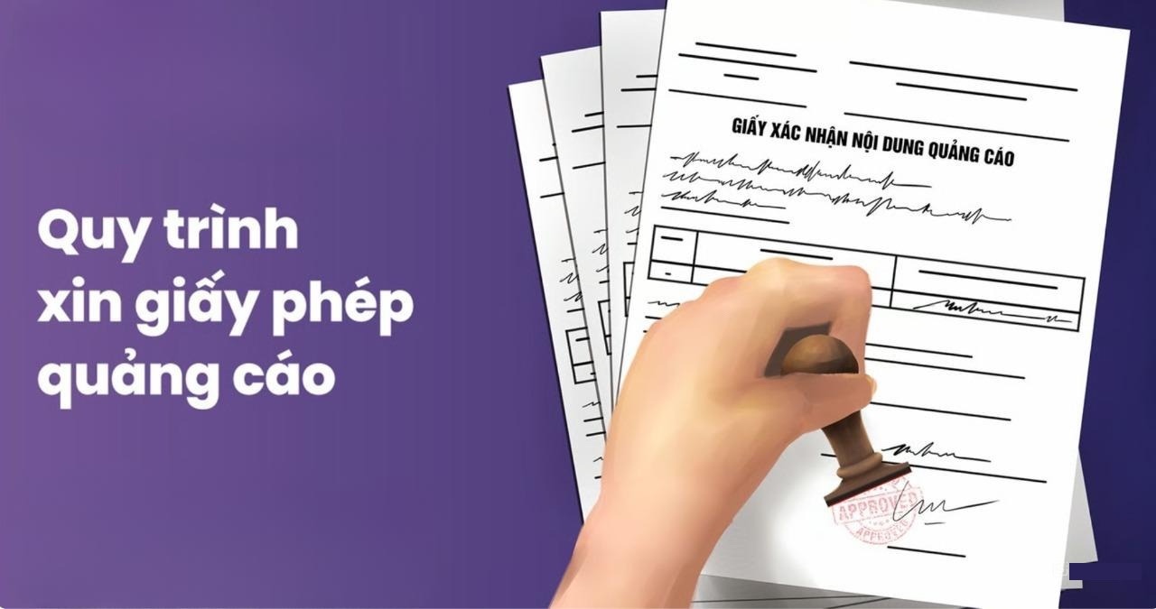 Quy trình & Thủ tục xin giấy phép quảng cáo