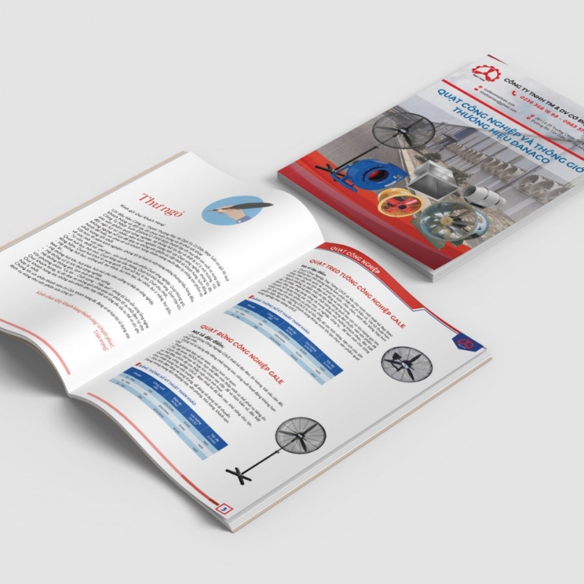 Thiết kế in ấn catalogue