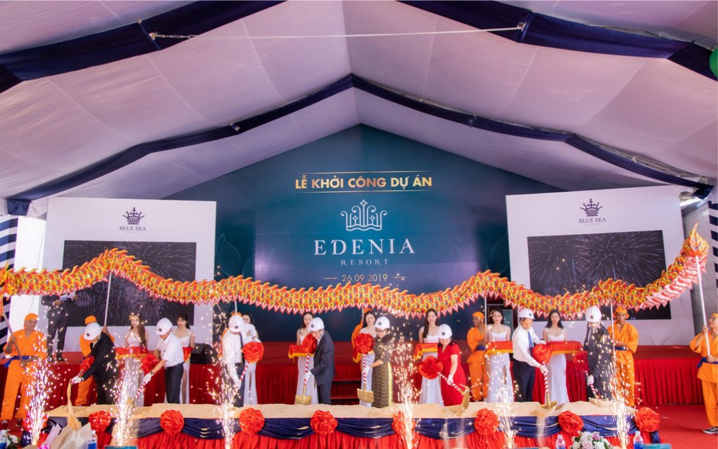 Tổ chức lễ khởi công dự án Edenia 