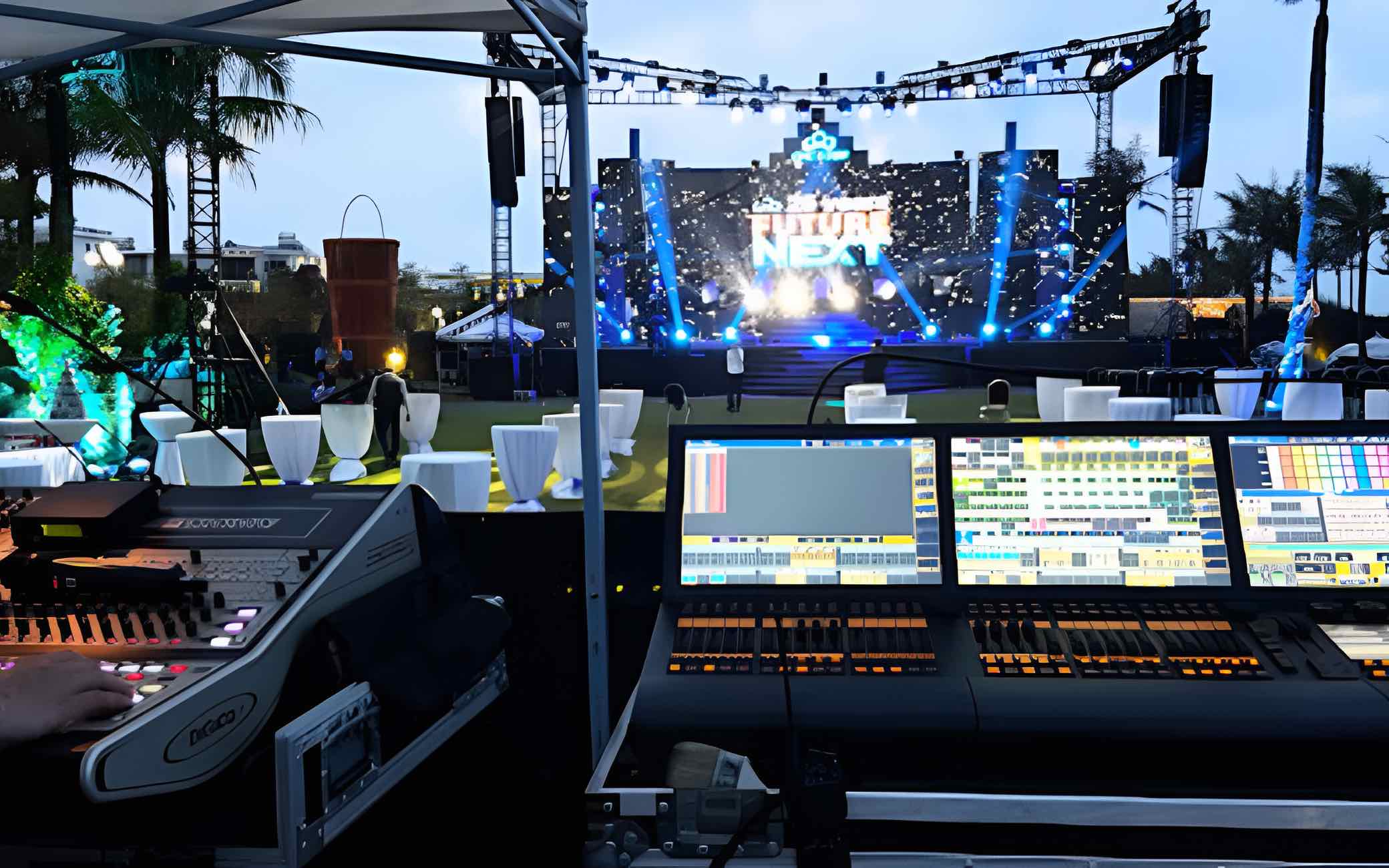 Vai trò quan trọng của âm thanh – ánh sáng trong sự kiện