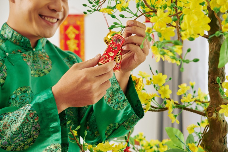 Ý tưởng cho year end party lấy cảm hứng từ Tết Việt tạo cảm giác sum vầy và gần gũi cho tập thể.