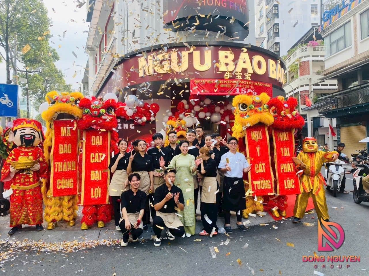Đồng Nguyễn Group cung cấp dịch vụ khai trương quán cafe và quán ăn
