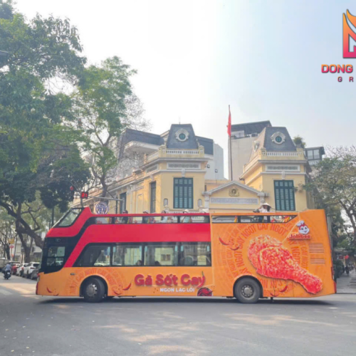 TỔ CHỨC ROADSHOW XE BUS 2 TẦNG  - JOLLIBEE