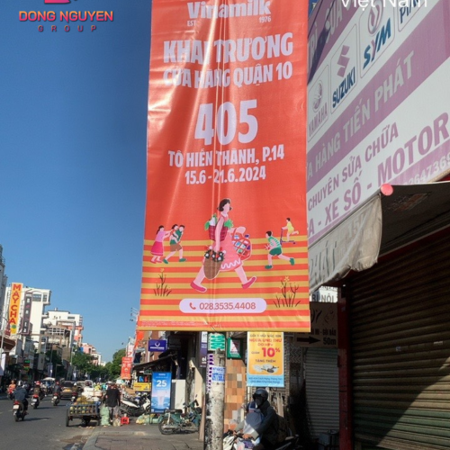 TREO PHƯỚN QUẢNG CÁO - VINAMILK