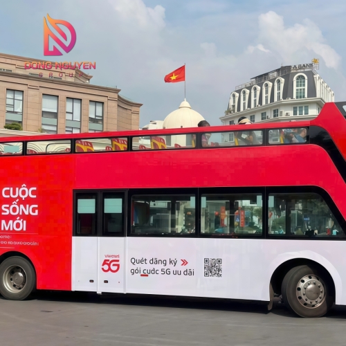 ROADSHOW BUS 2 TẦNG QUẢNG BÁ THƯƠNG HIỆU