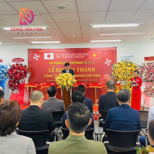 TỔ CHỨC SỰ KIỆN KHÁNH THÀNH CÔNG TY TNHH KS MARKING - Bến Cát Bình Dương