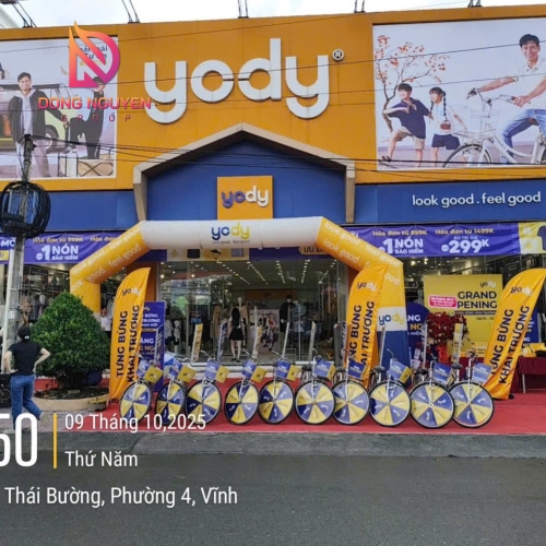 ĐỒNG NGUYỄN GROUP TẠO DẤU ẤN VỚI ROADSHOW YODY TẠI VĨNH LONG