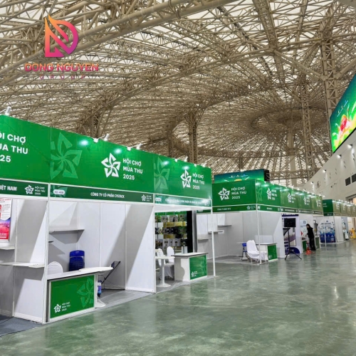 Từ bản vẽ đến thực tế: Hành trình Đồng Nguyễn Group hoàn thiện 100 gian hàng Vietbuild 2025 đầy ấn tượng