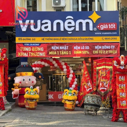 Vua Nệm bung lụa khai trương – Đồng Nguyễn Group làm nên cú hit sự kiện!