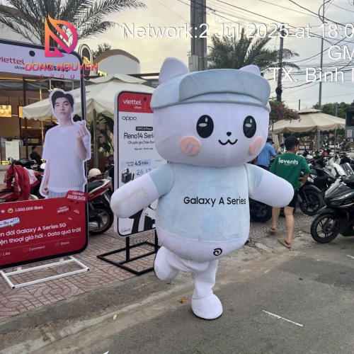 Đồng Nguyễn Group thi công chuỗi Activation Viettel Store x Samsung Galaxy Series – Viral cực mạnh toàn quốc